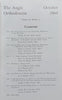 The Angle Orthodontist (Vols. 34-35, 1964-1965)
