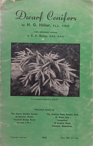 Dwarf Conifers | H. G. Hillier & E. E. Kemp