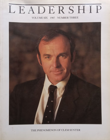 Leadership SA (Volume 6, No. 3, 1987, with Clem Sunter Cover Story)