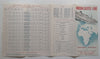 Union-Castle Line Provisional Timetables (October 1951)