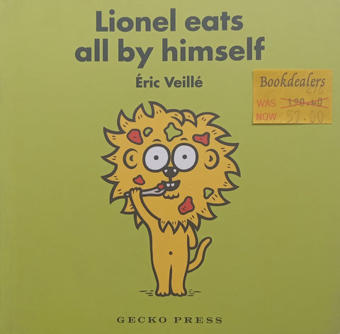 Lionel Eats All by Himself (Board Book) | Eric Veille