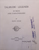 Talmudic Legends: Hymns and Paraphrases (Published 1908) | Alice Lucas