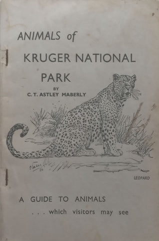 Animals of the Kruger National Park (With 8 Stamps) | C. T. Astley Maberly