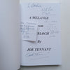 A Melange from Inverloch (Signed and Inscribed and with Loosely Inserted Note by Author) | Joe Tennant