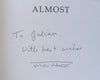Almost: Memoirs, Mountains and Mishaps (Inscribed by Author) | Mervyn Prior