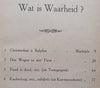 Wat is Waarheid? (Early Afrikaans, Published 1915) | J. J. Theron