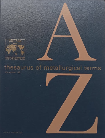 Thesaurus of Metallurgical Terms (5th Edition)
