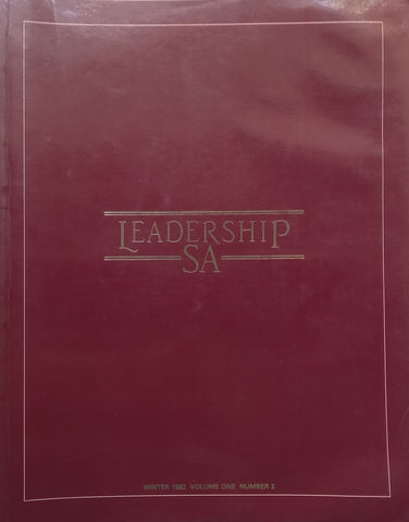 Leadership SA (Volume 1, No. 2, Winter 1982)