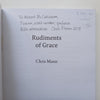 Rudiments of Grace (Inscribed by Author) | Chris Mann