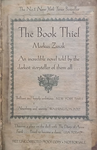 The Book Thief (Proof Copy) | Markus Zusak