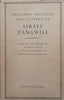Speeches, Articles and Letters of Israel Zangwill | Maurice Simon (Ed.)