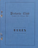 Pretoria Club Rules Booklet (Afrikaans/English Text)