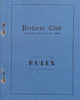 Pretoria Club Rules Booklet (Afrikaans/English Text)