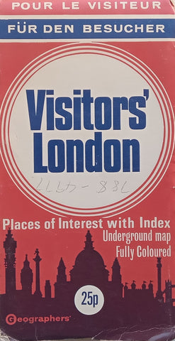 Visitor’s London: Places of Interest (Folded Map)