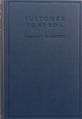 Customer Control | Herbert N. Casson