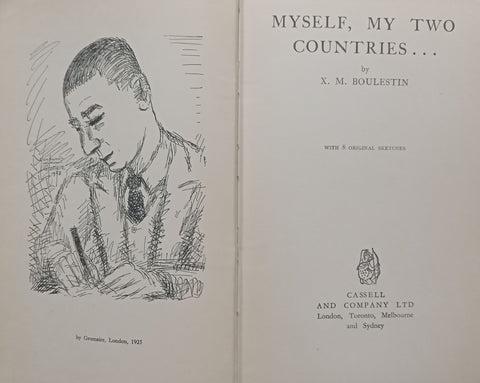 Myself, My Two Countries... | X. M. Boulestin