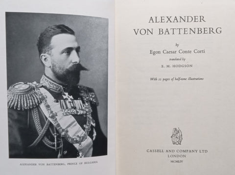 Alexander von Battenberg | Egon Caesar Conte Corti