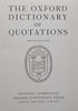 The Oxford Dictionary of Quotations (2nd Ed.)