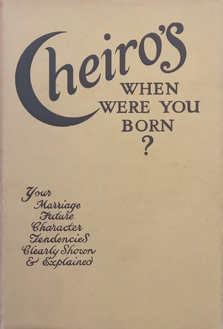 When Were You Born? | Cheiro