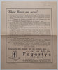 Fogarty’s Bookshop Leaflet (1948)