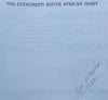 The Evergreen South African Diary (Signed by Author) | Susan Paramore Weyers