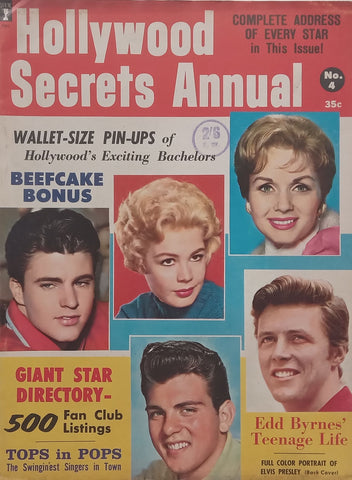 Hollywood Secrets Annual (No. 4, 1959)