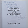 There are No Tomorrows and Other Stories (Inscribed by Author) | Joe Tennant