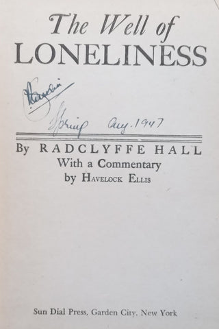 The Well of Loneliness | Radclyffe Hall