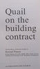 Quail on the Building Contract (2nd Ed.) | Eyvind Finsen (Ed.)
