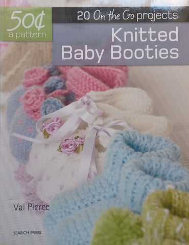 Knitted Baby Booties | Val Pierce