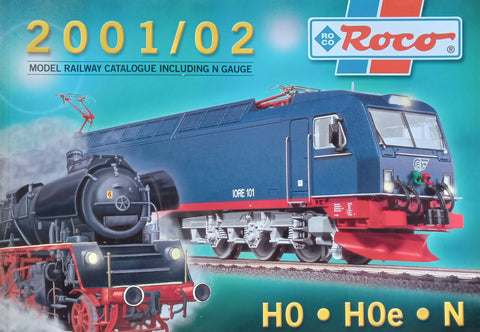 Roco 2001/02 (Catalogue of Model Trains)