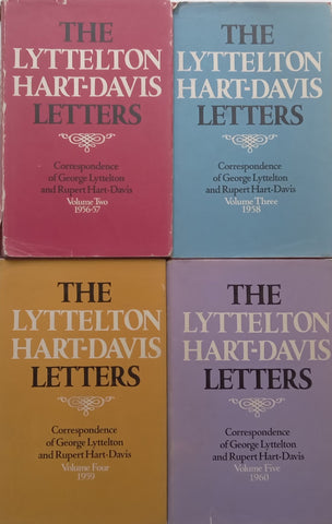 The Lyttelton/Hart-Davis Letters (Vols. 2-5 Only) | Rupert Hart-Davis (Ed.)