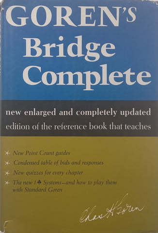 Goren’s Bridge Complete | Charles H. Goren