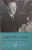 Some Writings and Speeches | Lord Plender