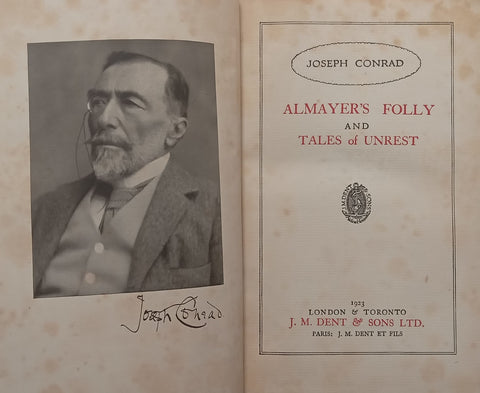 Almayer’s Folly and Tales of Unrest (Published 1923) | Joseph Conrad