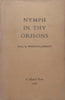 Nymph in thy Orisons: Poems (Limited Edition) | Wrenne Jarman