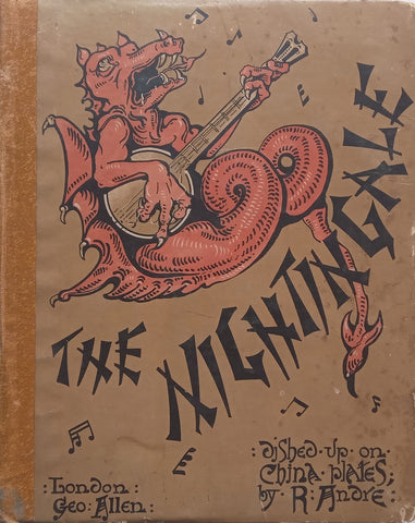 The Nightingale: Dished Up on China Plates (Published 1899) | R. Andre