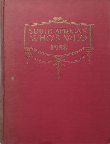 South African Who’s Who, 1958