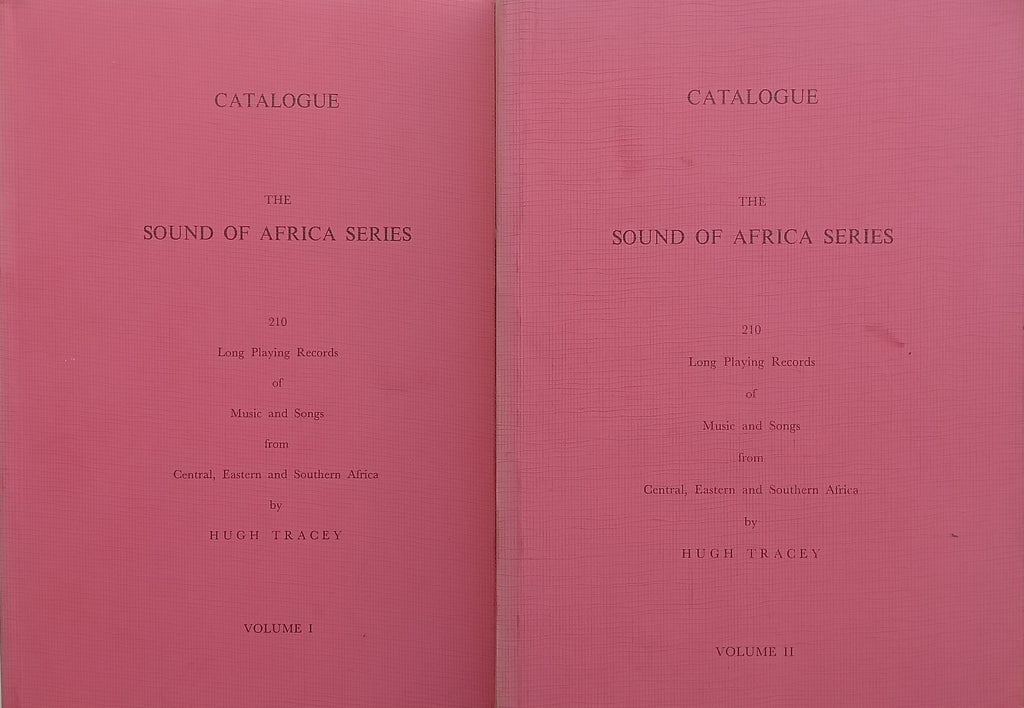 Catalogue of the Sounds of Africa Series (2 Vols.) | Hugh Tracey