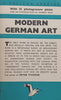 Modern German Art (With Protective Penguin Cover) | Peter Thoene
