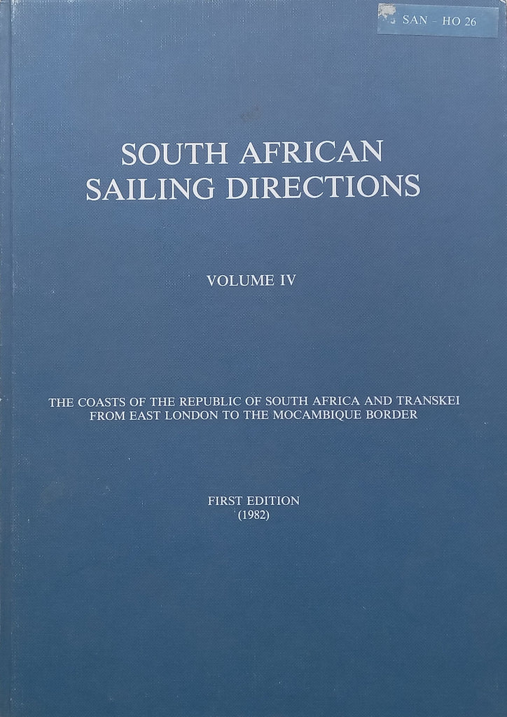 South African Sailing Directions (Vol. IV)