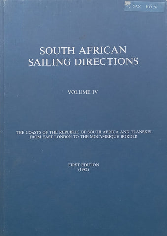 South African Sailing Directions (Vol. IV)