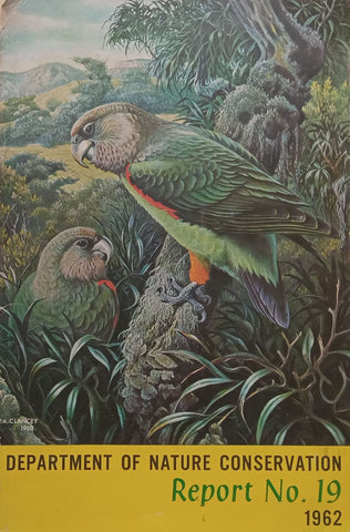 Department of Nature Conservation Report No. 19 (1962)