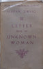 Letter from an Unknown Woman | Stefan Zweig