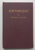 Birthright (Inscribed by Author) | Eustace Cluver