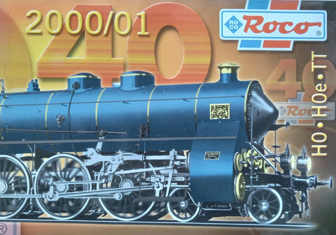 Roco 2000/01 (Catalogue of Model Trains)