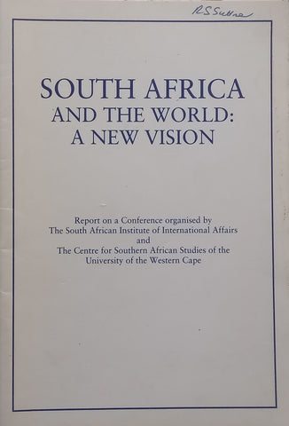 South Africa and the World: A New Vision (Copy of Raymond Suttner)