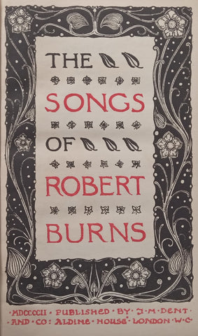 The Songs of Robert Burns (Published 1902) | Robert Burns