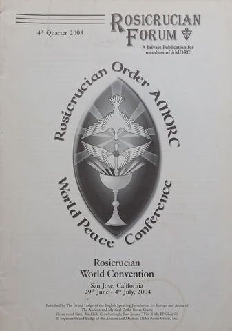 Rosicrucian Forum (4th Quarter, 2003)