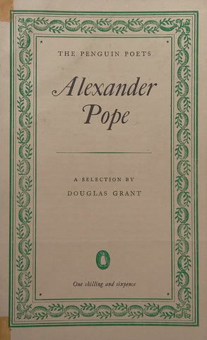 Alexander Pope (The Penguin Poets Series) | Douglas Grant (Ed.)